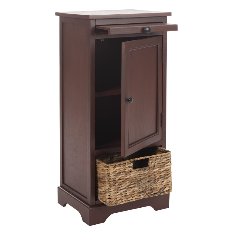  Armoire d'appoint 1 porte, Rouge