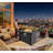 Outdoor Propane Gas Fire Pit Table,  Auto-Ignition Square Wicker-Effect Gas Firepit With Ceramic Tabletop