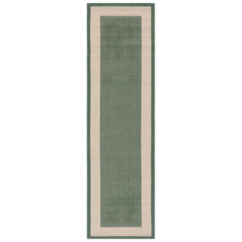 Ronnay Performance Solid Color Indoor/Outdoor Area Rug, Runner 2'3" x 12'