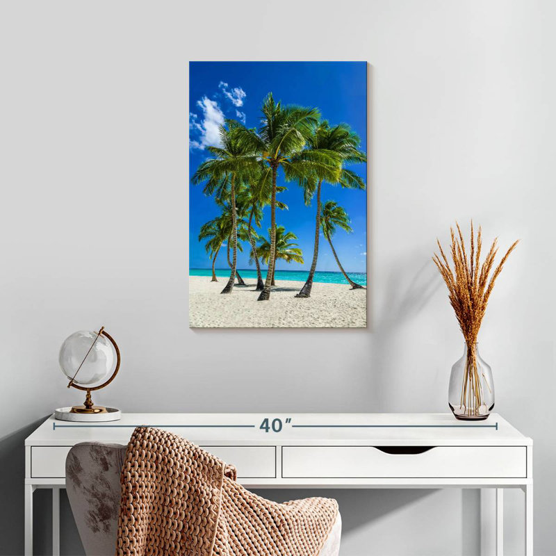 Gillard sable blanc Gillard Palms, H 24 po x l 16 po