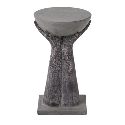 Namdev Concrete Top End Table
