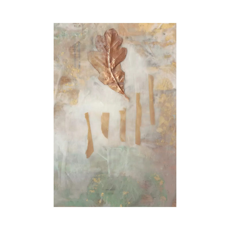 Bronzed In Wax I by Jennifer Goldberger - Wrapped Canvas Print, 66.04 cm H x 45.72 cm W
