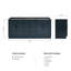 Base de meuble-lavabo double 72 po Osoria-85027763