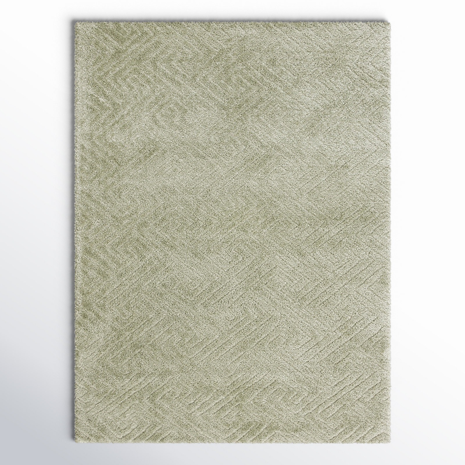 AllModern Ninette Shag Performance Geometric Rug & Reviews | AllModern