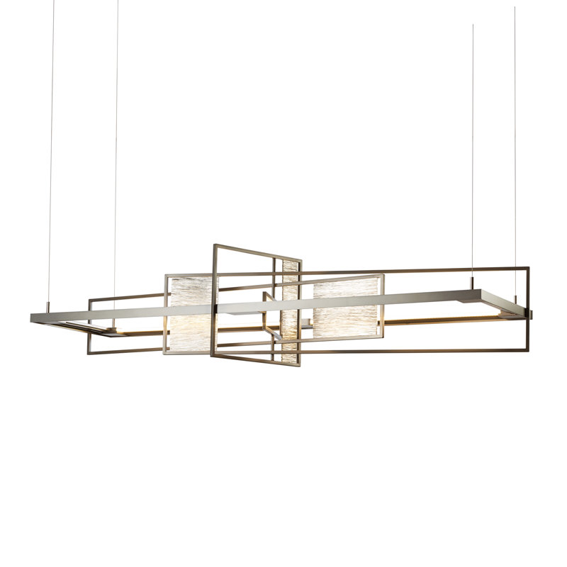 Luminaire suspendu linéaire à DEL Four Seasons, Bronze, Aqualite