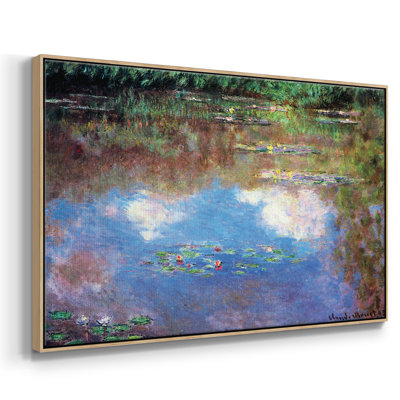 Water Lily Pond # 4 par Monet, reproduction d'art sur toile