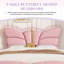 Structure de lit rembourrée en similicuir, avec tête et pied de lit en forme de papillon, structure de lit plateforme avec décorations en métal-609708399-609708398