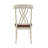 Alyssha 4-Person Oval Solid Wood Dining Set-2039568553