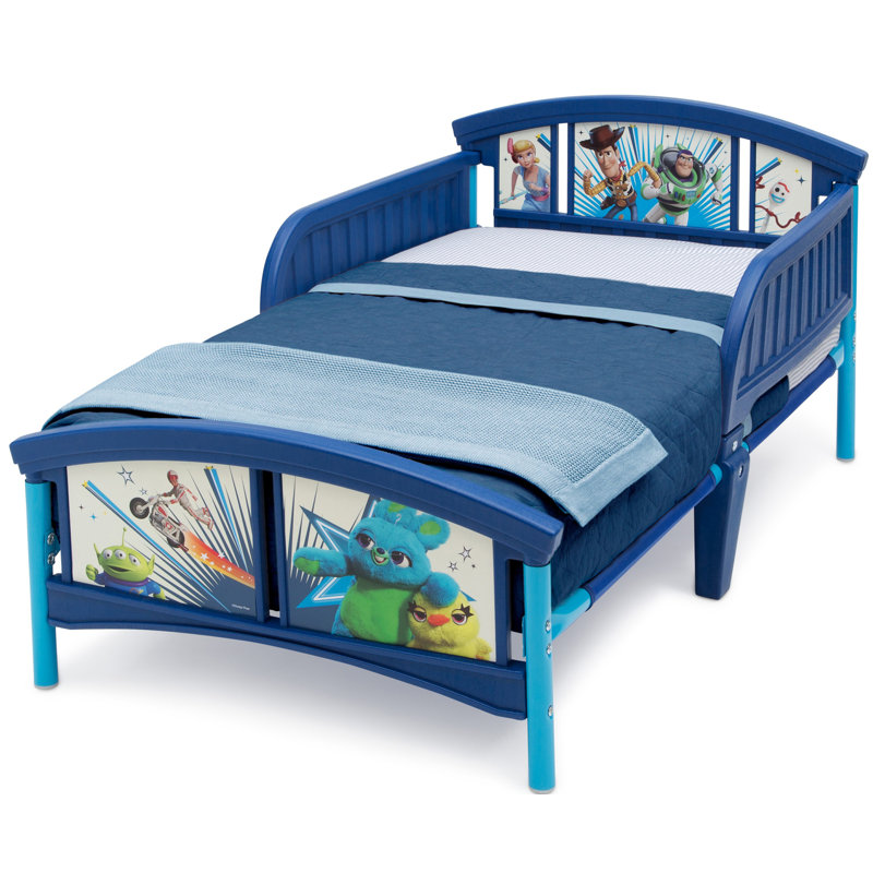 Disney Pixar Toy Story 4 Plastic Toddler Bed by Delta Children