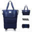 Valise légère pliable extensible à roulettes