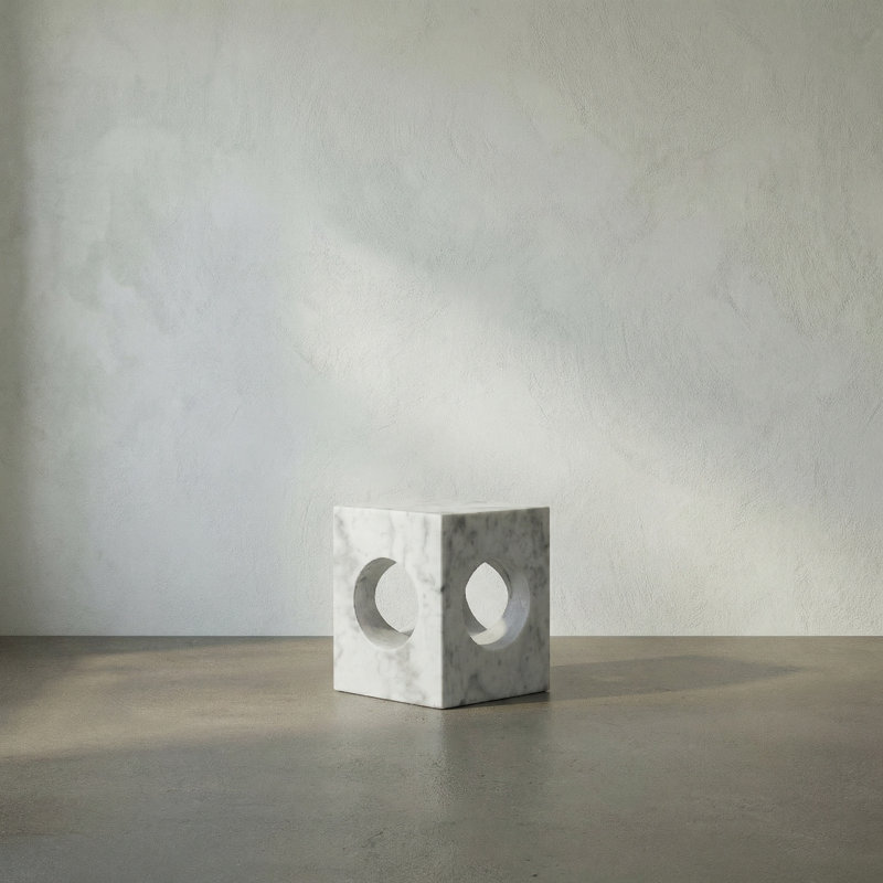 Merlin Marble End Table