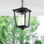 Luminaire suspendu d'extérieur noir Musson-1322074533