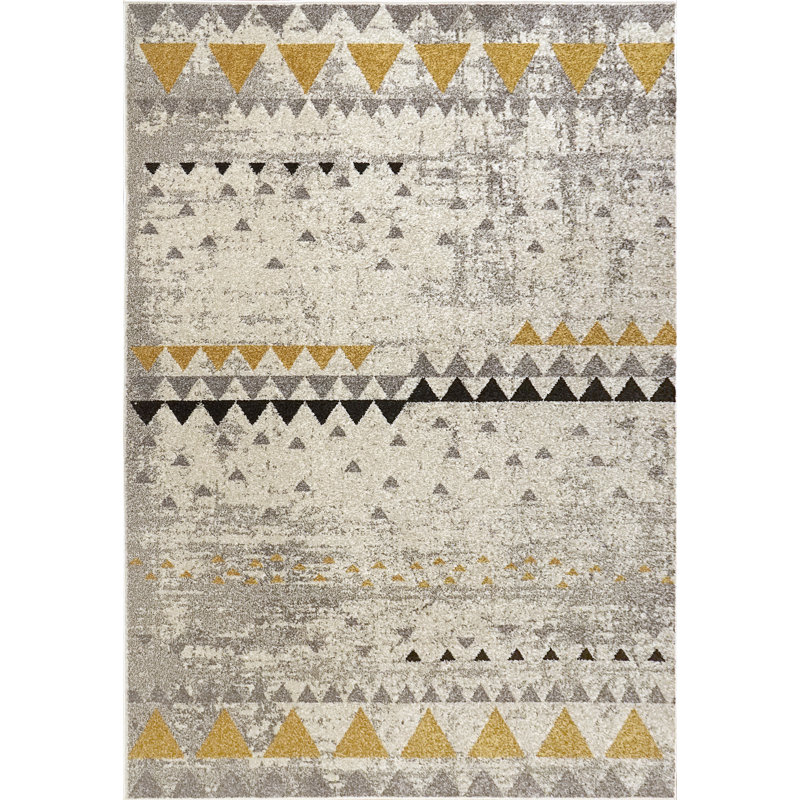 Sagunto Geometric Indoor Rug, Rectangle 5'3" x 7'3"