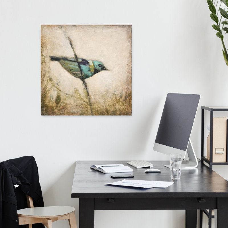 Art mural contemporain Dryad, H 18 po x l 18 po