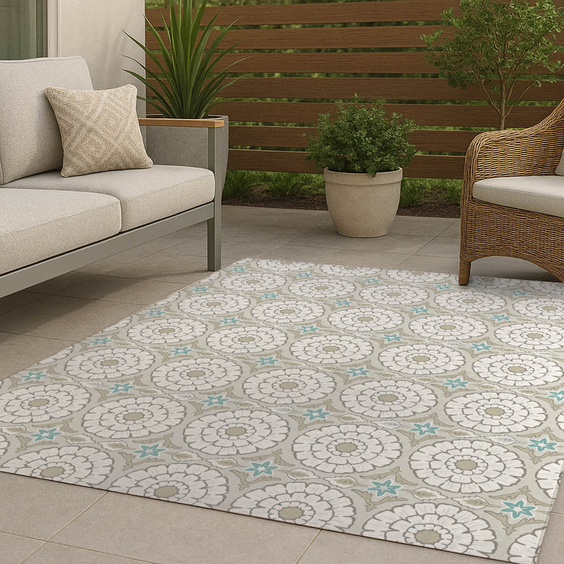 Tapis d'extérieur antidérapant Lexi, Naturel, Rectangle 24 po x 36 po