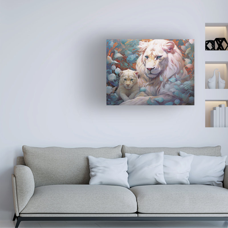Art sur toile Michael David, H 35 po x l 47 po