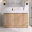 Meuble-lavabo simple 47,24 po avec plateau en résine Devie-2046575980