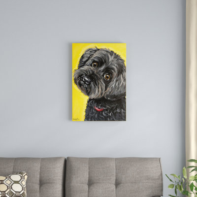 Hippie Hound Studios " Millie Yorkie Poo " by Hippie Hound Studios