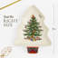 Spode Christmas Tree Tartan Spoon Rest 7"