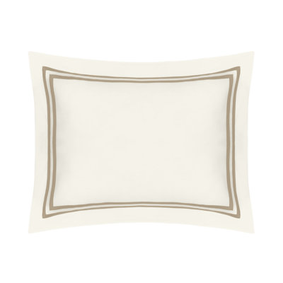 Ribbons 100% Cotton Sham