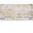 Kymiere Abstract Area Rug in Blue/Mustard Yellow-893446829