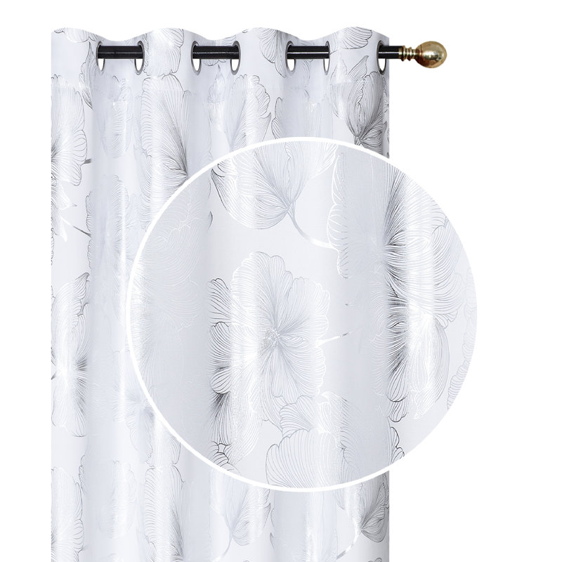 Carnbore Room Darkening Curtain Pair, 54" W x 84" H