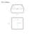 Lisse 15.5" Concrete Square Vessel Sink-112453149