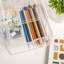 Boîte de rangement en plastique avec tiroir demi-lune Martha Stewart Brody