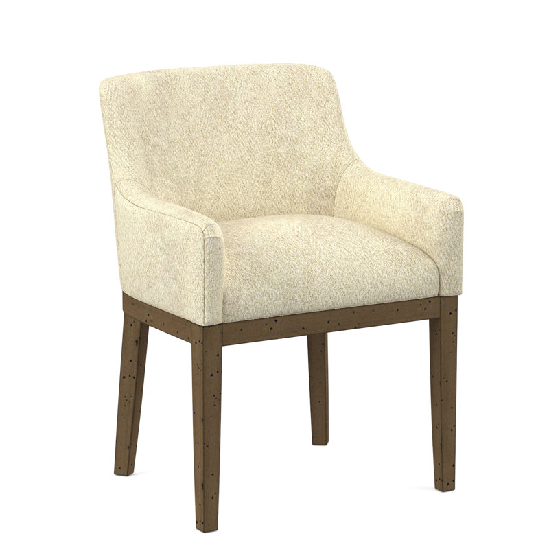 Upholstered Arm Chair, 61645-65, White