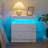 20'' W Particle Board / Chipboard Nightstand-2135967625-2113175946