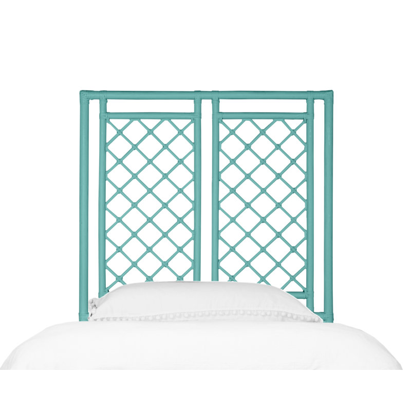 Low Profile Standard Bed, Turquoise, Extra-long Twin