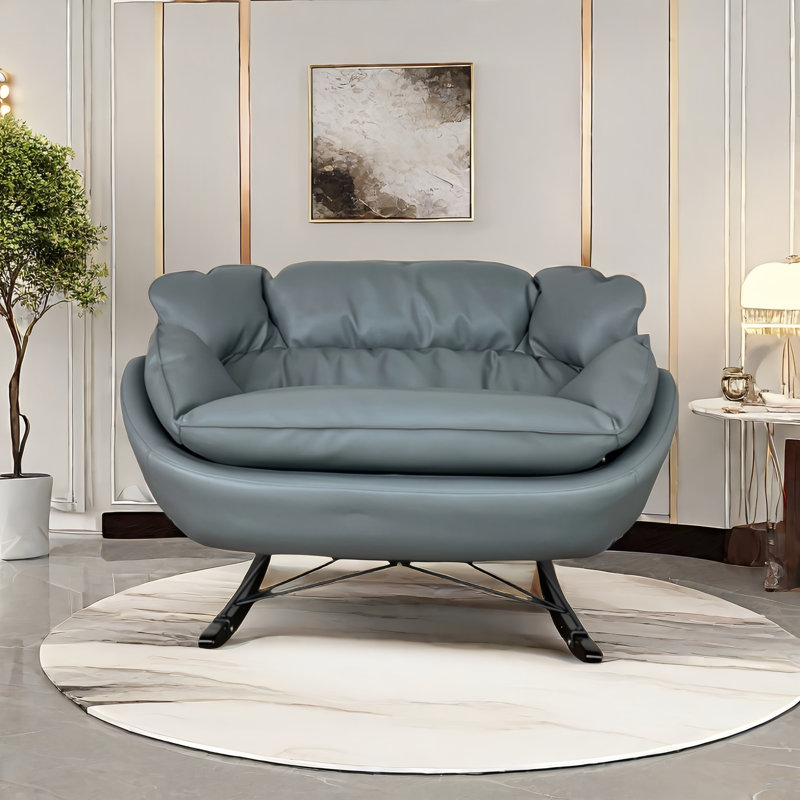 Fauteuil berçant, Gris