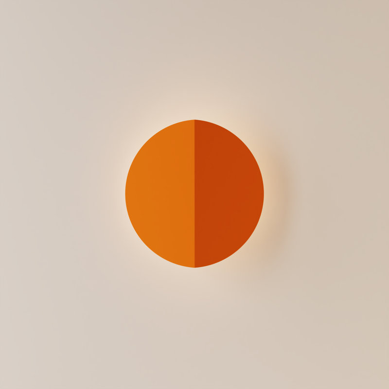 Lune Wall Sconce, Persimmon