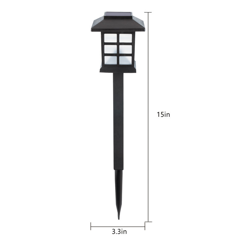 Low Voltage Solar Powered Integrated LED Pathway Light Pack