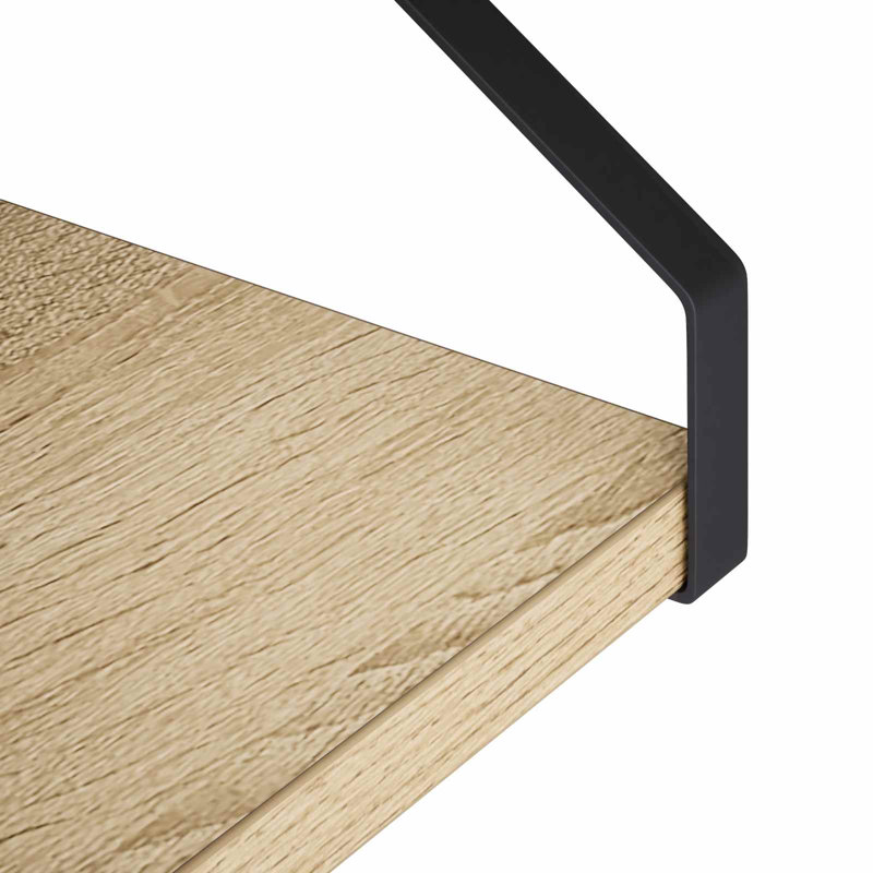 4 -Piece Steel Floating Shelf