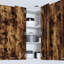 Vidaxl Hanging Cabinet Riga Artisan Oak And White 57 X 57 X 100 Cm-121218069