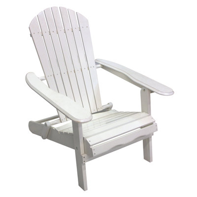 Chaise Adirondack pliante en bois Albright