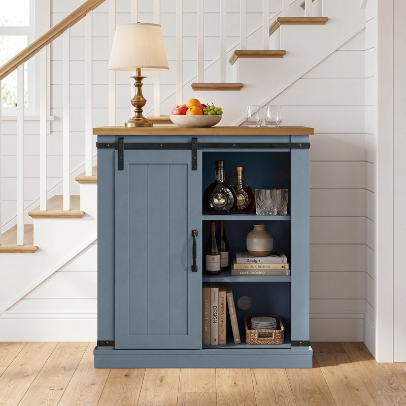 Meuble télé Fatu pour téléviseurs jusqu'à 40 pouces - Bleu, Bleu