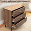 Table de chevet 31,5 po avec 3 tiroirs-1157566082