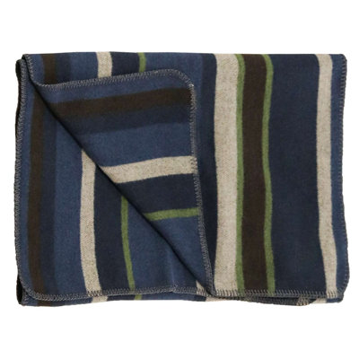 Foulard Wooded River Lapis Valley