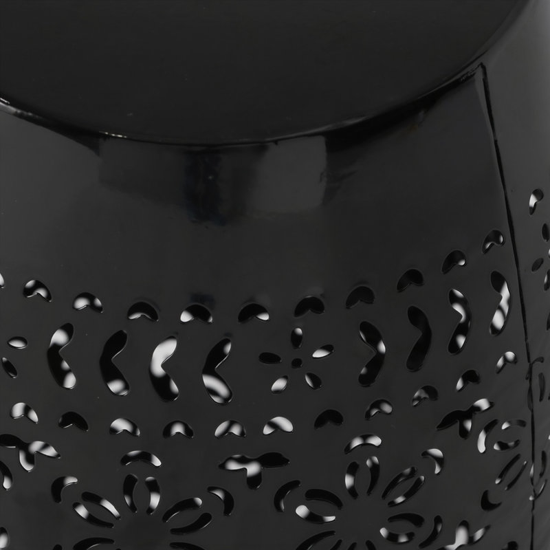 Table d'appoint 12 po, Noir