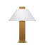 Craftsman Veneer Table Lamp, Natural Oak