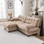 Canapé modulaire avec assise profonde et repose-pieds-1861995810