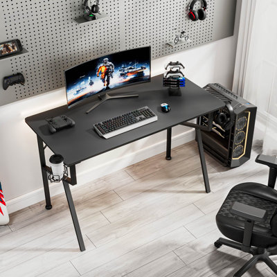 Metal Base Computer Desk