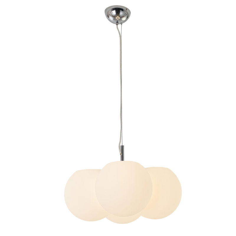 4-Light White PC Cloud LED Lighting Fixture