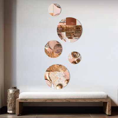 Abstract Wall Decor on Metal
