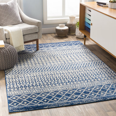 Tapis bleu Bernhard