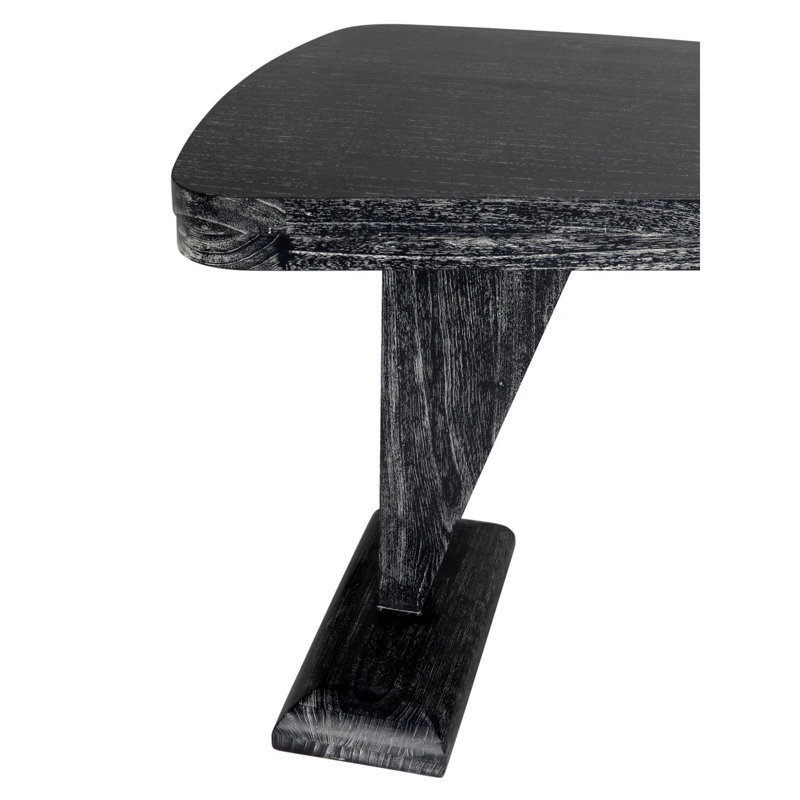 Zigmund Solid Wood Writing Desk