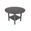 Table de salle à manger à hauteur de comptoir gris anthracite