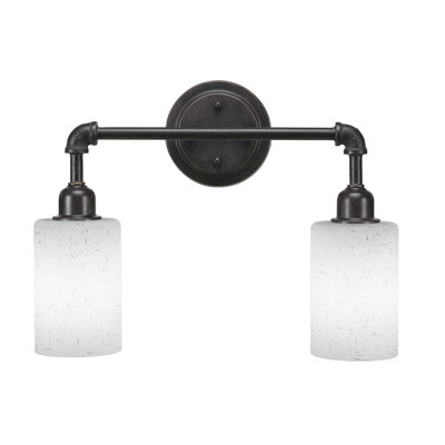 Éclairage pour meuble-lavabo 2 lumières rétro Snider